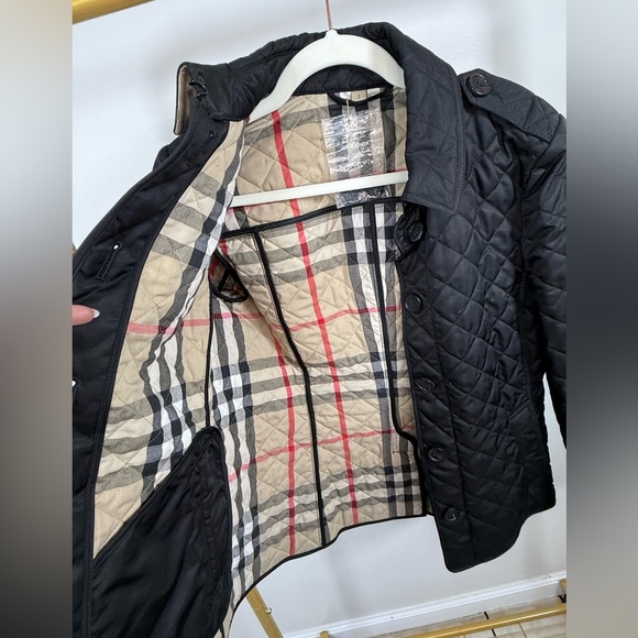 BURBERRY BLACK LADIES BUTTONUP JACKET - Picture 12 of 17